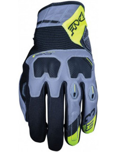 GUANTES FIVE GT3 GREY YELLOW