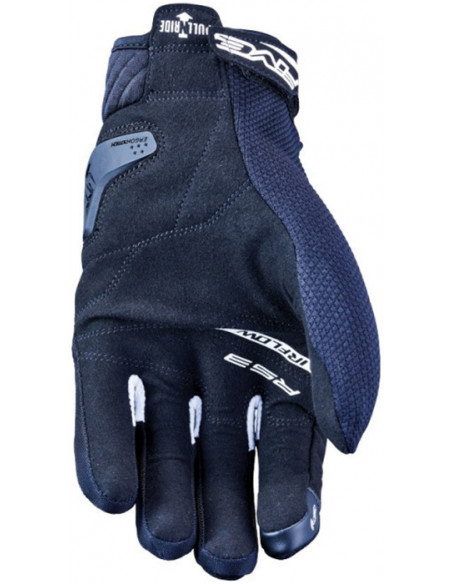 GUANTES FIVE RS3 EVO AIRFLOW BLACK WHITE