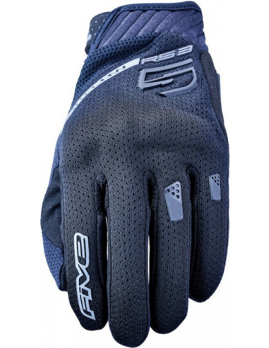 GUANTES FIVE RS3 EVO AIRFLOW BLACK