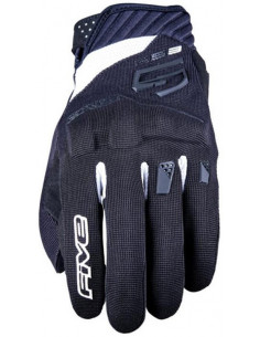 GUANTES FIVE RS3 EVO LADY BLACK WHITE