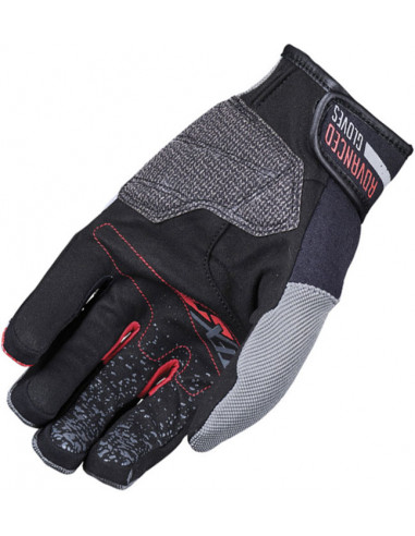 GUANTES FIVE TFX4 GREY RED