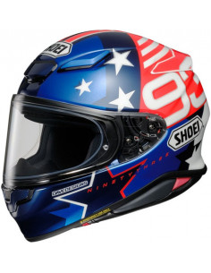 CASCO SHOEI NXR 2 MARQUEZ AMERICAN SPIRIT TC10