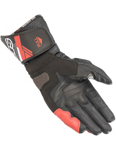 GUANTE ALPINESTARS SP-8 V3 BLACK RED WHITE
