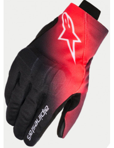 Guante Alpinestars Reef V2 Black Red Fluo White