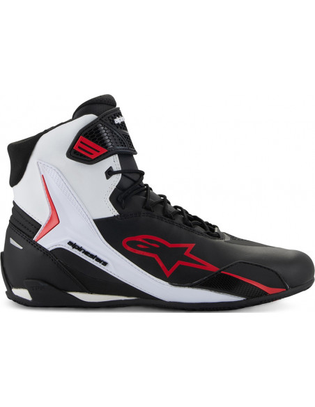 Botas Alpinestars Faster-4 Black / White / Red