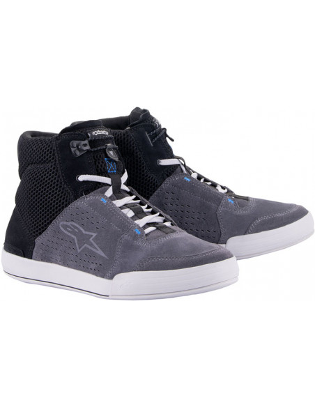 BOTAS ALPINESTARS CHROME AIR BLACK / GREY / BLUE