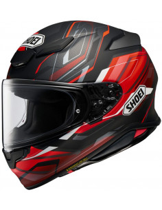 CASCO SHOEI NXR 2 CAPRICCIO BLACK RED TC1