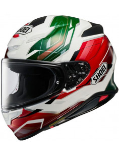 CASCO SHOEI NXR 2 CAPRICCIO RED GREEN TC-11
