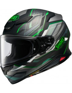 Casco Shoei NXR 2 Capriccio Black Green TC4