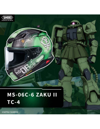 Casco Shoei NXR 2 MS-06C-6 Zaku 2 TC4