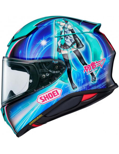 Casco Shoei NXR 2 Hatsume Miku TC4