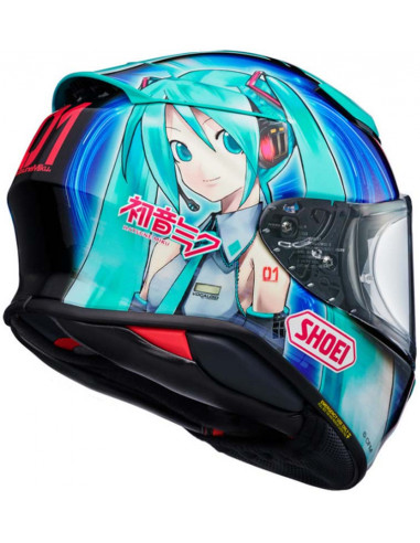 Casco Shoei NXR 2 Hatsume Miku TC4