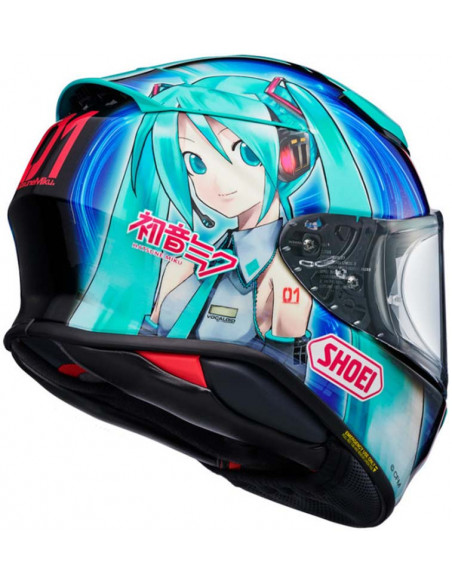Casco Shoei NXR 2 Hatsume Miku TC4