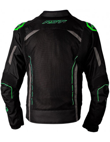 CHAQUETA RST S1 BLACK / GREEN