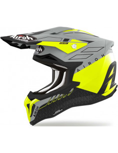 CASCO AIROH STRYCKER SKIN YELLOW