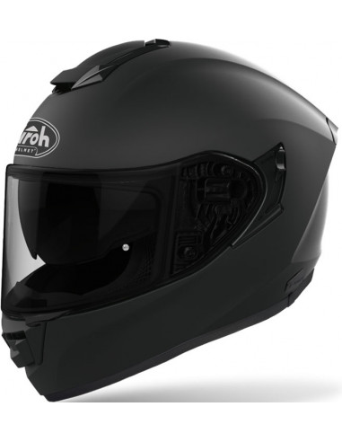 CASCO AIROH ST 501 SOLID BLACK MATT