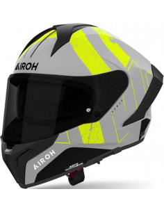 CASCO AIROH MATRYX THRON YELLOW MATT E06