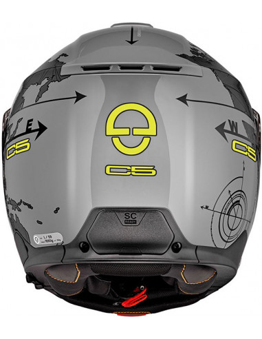 CASCO SCHUBERTH C5 GLOBE GREY
