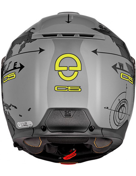 CASCO SCHUBERTH C5 GLOBE GREY