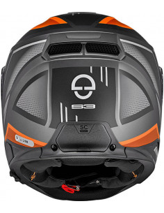 CASCO SCHUBERTH S3 STORM MATT ORANGE 2