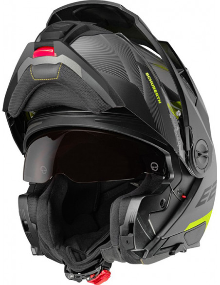 CASCO SCHUBERTH E2 DEFENDER YELLOW