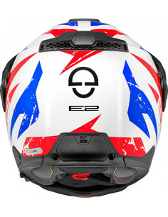 CASCO SCHUBERTH E2 EXPLORER BLUE RED 2