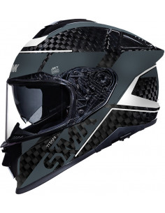 Casco SMK Titan Carbon Black Grey GL261