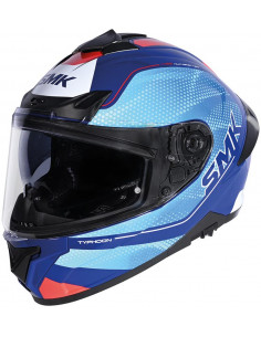 Casco SMK Typhoon Mystic Blue Matt MA553