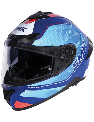 Casco SMK Typhoon Mystic Blue Matt MA553