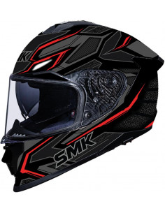 Casco SMK Typhoon Solid Matt Black MA200