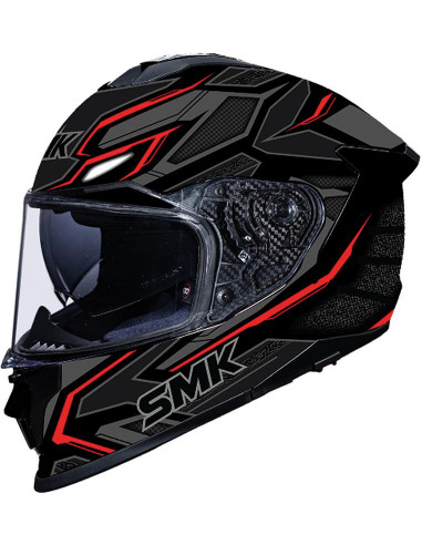 Casco SMK Typhoon Solid Matt Black MA200