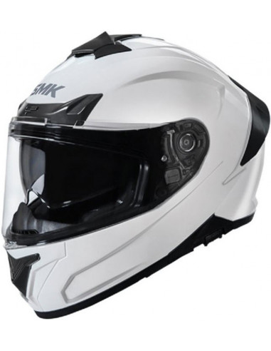 Casco SMK Typhoon Solid White GL100