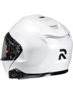 CASCO HJC RPHA 91 SOLID PEARL WHITE 2