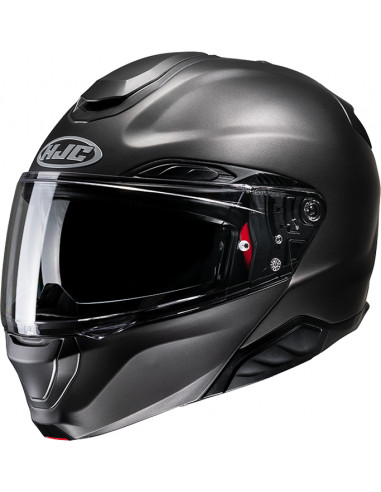 CASCO HJC RPHA 91 SOLID SEMI FLAT TITANIUM