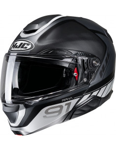 CASCO HJC RPHA 91 RAFINO MATT BLACK GREY MC5HSF
