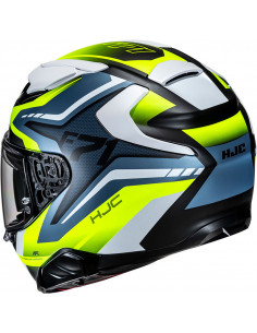 CASCO HJC F71 FES BLUE YELLOW MC3HSF 2