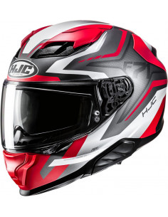 CASCO HJC F71 FES RED GREY MC1SF
