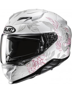 CASCO HJC F71 ELIZ PING GREY MC8