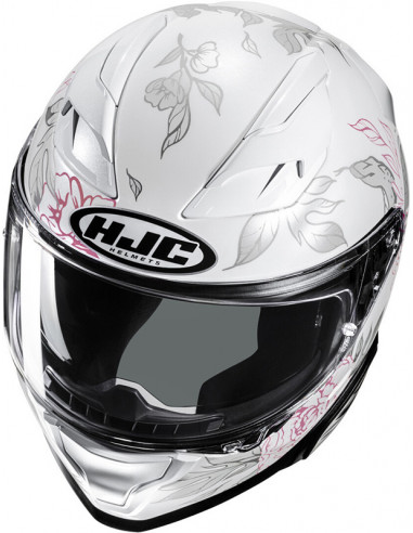 CASCO HJC F71 ELIZ PING GREY MC8