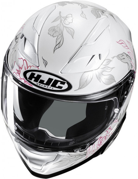 CASCO HJC F71 ELIZ PING GREY MC8