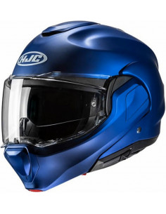 Casco HJC F100 Solid Flat Metallic Blue