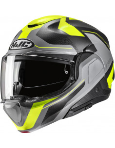 Casco HJC F100 Bios  Grey Yellow MC3HSF