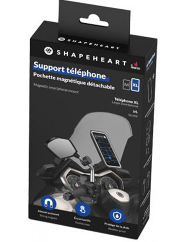 FUNDA MOVIL SHAPEHEART RETROVISOR