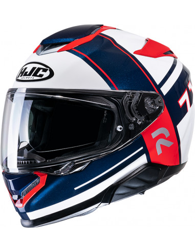 CASCO HJC RPHA 71 ZECHA BLUE / RED MC21