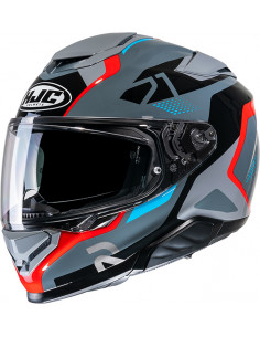CASCO HJC RPHA 71 HAPEL BLUE / RED MC21