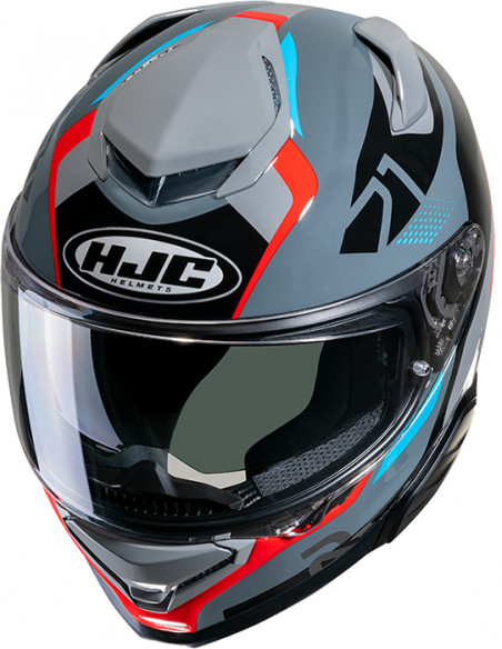 CASCO HJC RPHA 71 HAPEL BLUE / RED MC21
