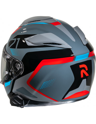 CASCO HJC RPHA 71 HAPEL BLUE / RED MC21