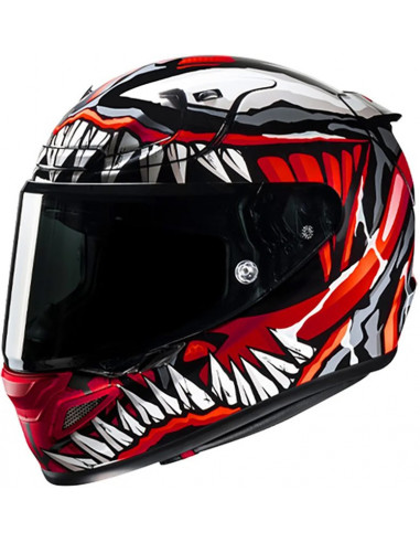 CASCO HJC RPHA 12 MAXIMIZED VENON MARVEL MC1SF
