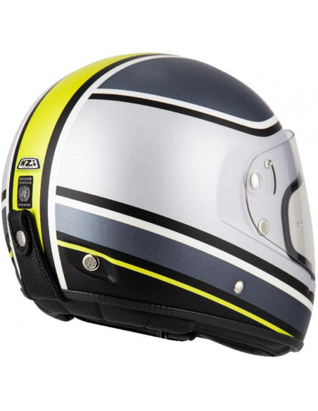 Casco NZI Street Track 4 Outline White & Yellow