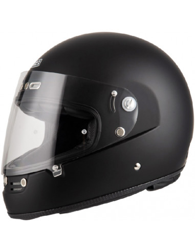 Casco NZI Street Track 4 Solid Matt Black